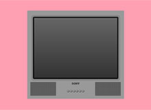 复古的旧电视机CSS3特效