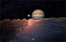 HTML5天体木星动画特效