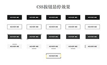 CSS3边框按钮鼠标悬停动画效果