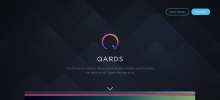 Qards网页设计酷站欣赏