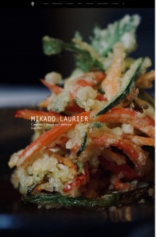 日式餐厅专研寿司与生鱼片酷站欣赏
