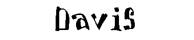 Davis字体