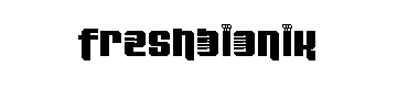 Freshbionik字体