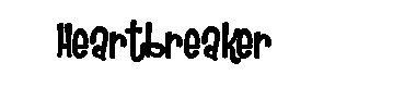 Heartbreaker字体