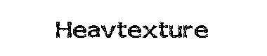 Heavtexture字体