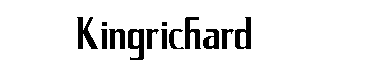 Kingrichard字体