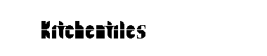 Kitchentiles字体