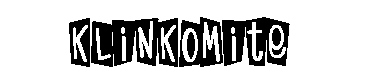 Klinkomite字体