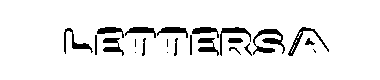 LetterSA字体