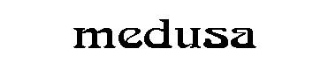 Medusa字体