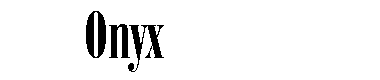 Onyx字体