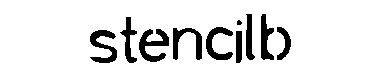 Stencilb字体