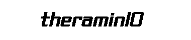 Theramin10字体