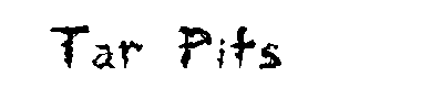 Tar Pits字体