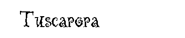 Tuscarora字体
