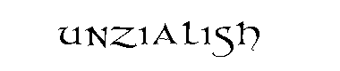 Unzialish字体
