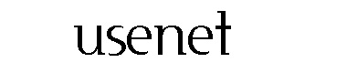 Usenet字体