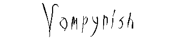 Vampyrish字体