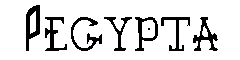 Pegypta字体
