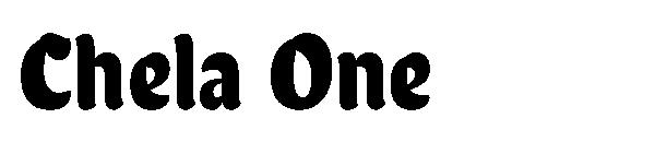 Chela One字体