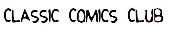 Classic Comics Club字体