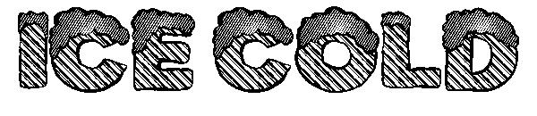 Ice Cold字体