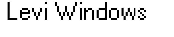 Levi Windows字体
