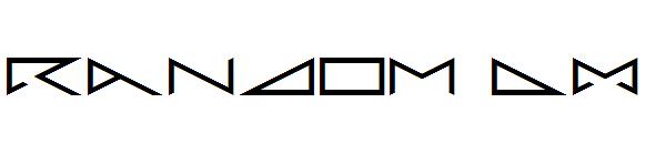 Random DM字体