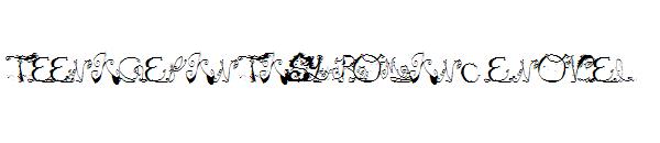 Teenage Fantasy Romance Novel字体