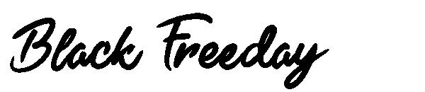 Black Freeday字体