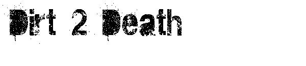 Dirt 2 Death字体