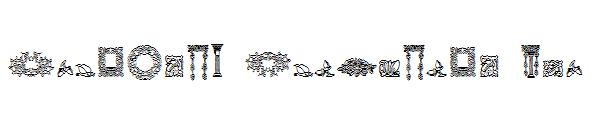 Mortised Ornaments Free Two字体