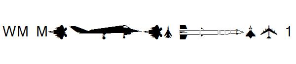 WM Military 1字体