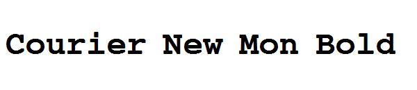 Courier New Mon Bold字体