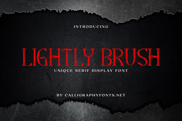 Lightly Brush 1