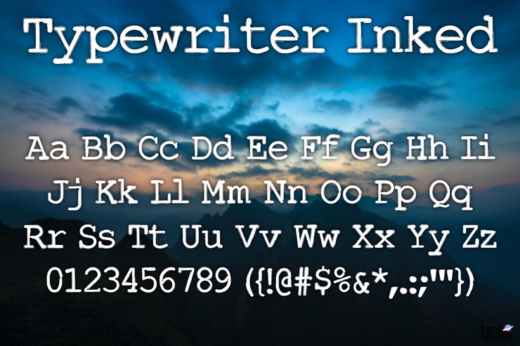 Typewriter Inked 3
