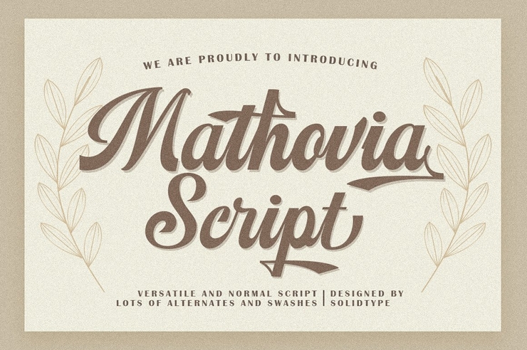 Mathovia Script 1