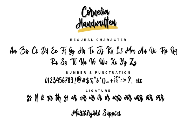 Cornelia Handwritten - Personal 5