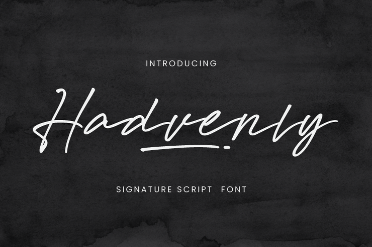 Hadvenly Signature 2