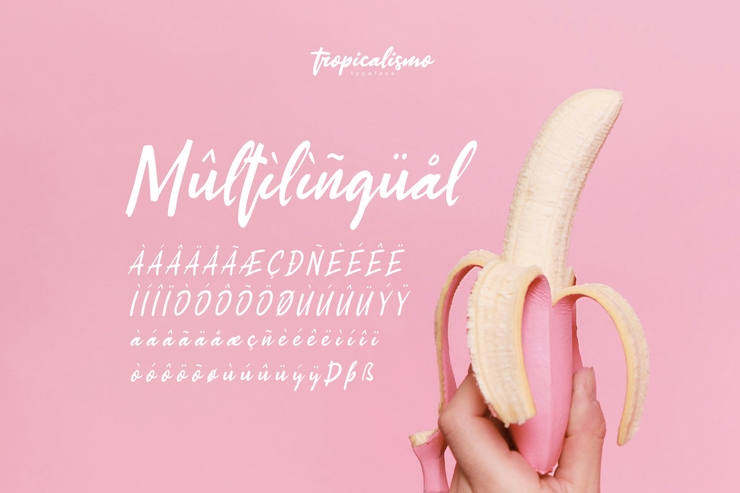 Tropicalismo Typeface 4