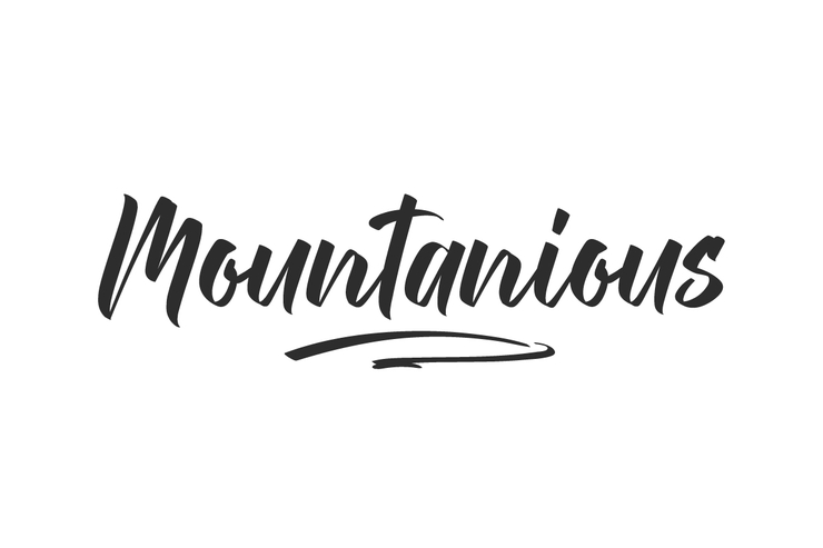 Mountanious 1