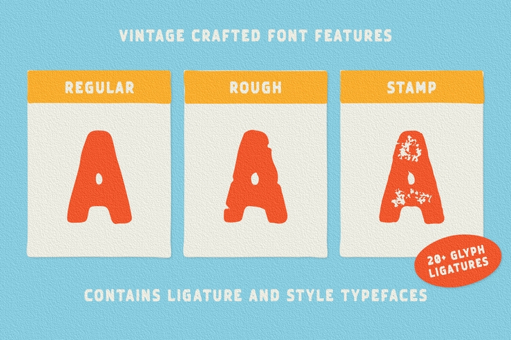 Vintage Crafted Sans 5