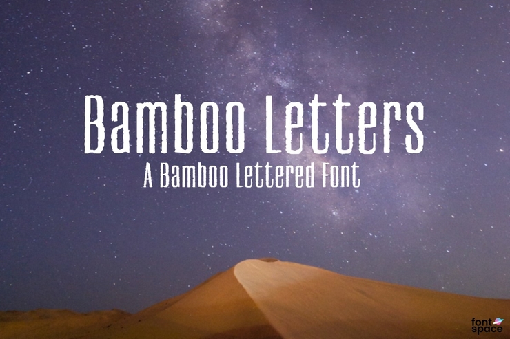 Bamboo Letters 1