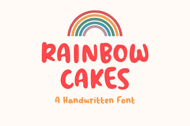 Rainbow Cakes 1