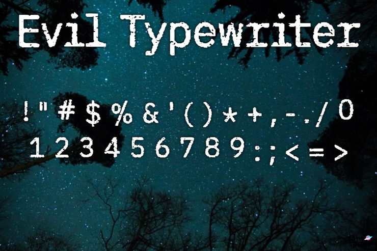 Evil Typewriter 4
