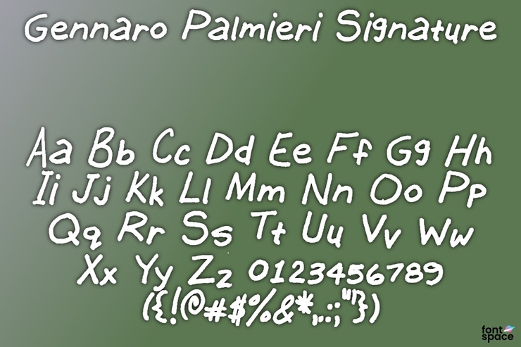 Gennaro Palmieri Signature 1