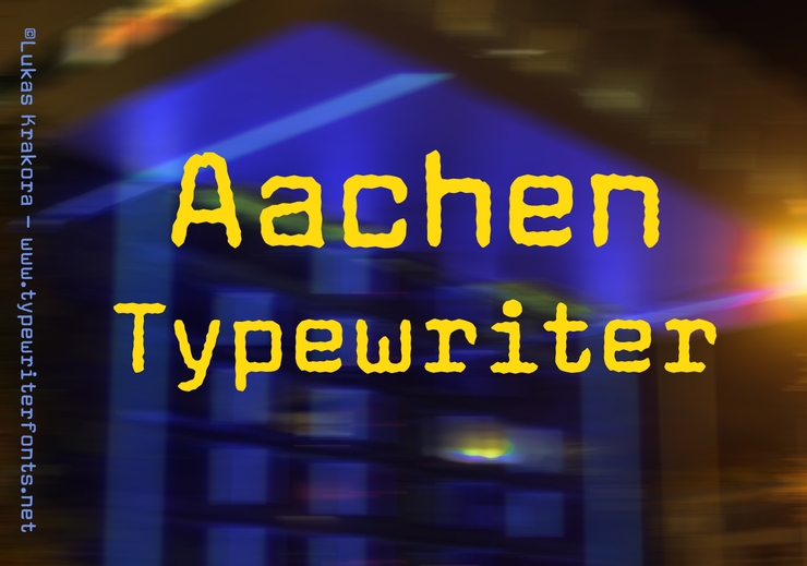 Aachen Typewriter 1