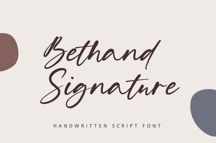 Bethand Signature 1