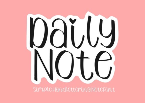 daily note 1