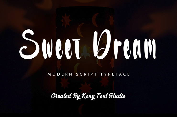 Sweet dream字体 1